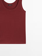 Strappy 100% cotton top