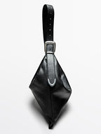 Nappa leather maxi bag