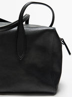 Nappa leather satchel bag