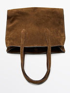Split leather mid-sized MD ICON bag