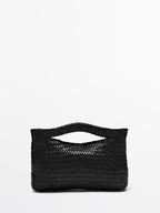 Woven nappa leather mini bag