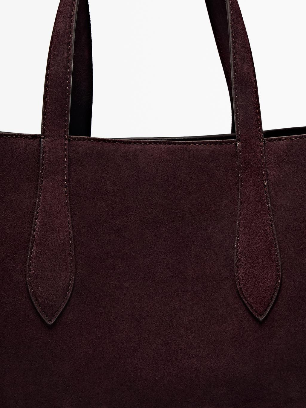 Mid-size split leather MD ICON bag