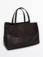 Maxi nappa leather MD ICON tote bag