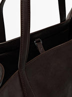 Maxi nappa leather MD ICON tote bag