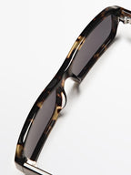 Elongated sunglasses