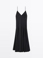 Long godet dress - STUDIO