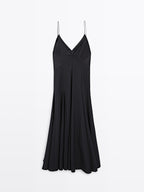 Long godet dress - STUDIO