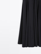 Long godet dress - STUDIO