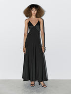 Long godet dress - STUDIO