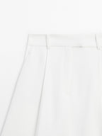 Smart Bermuda shorts with darts - STUDIO