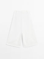 Smart Bermuda shorts with darts - STUDIO