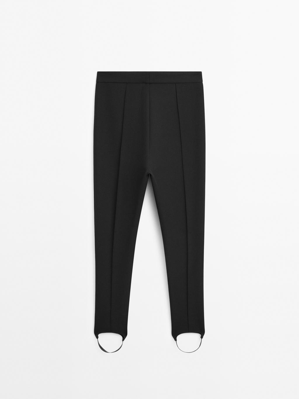 Fitted trousers with elasticated hems - STUDIO