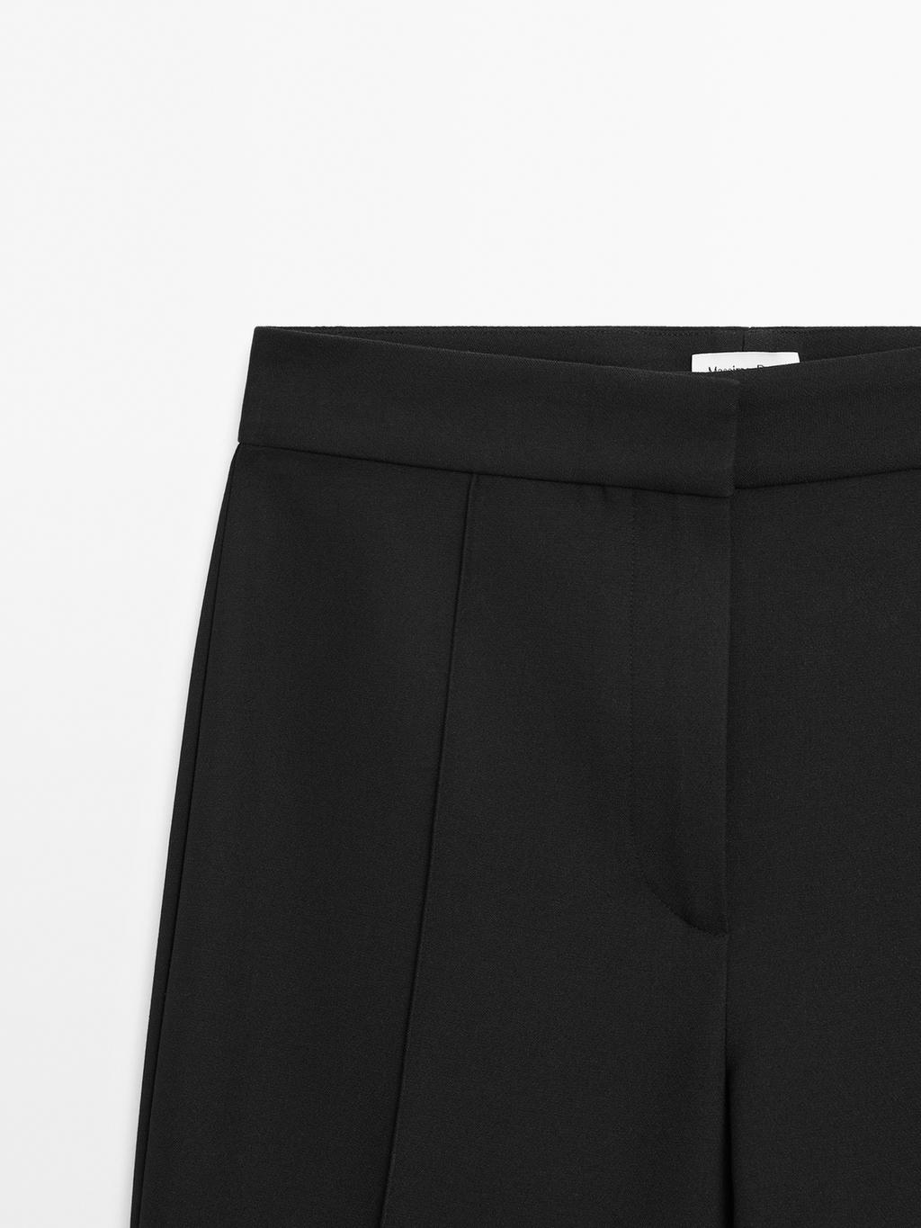 Fitted trousers with elasticated hems - STUDIO