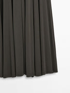 Long flowing halter-neck dress - STUDIO