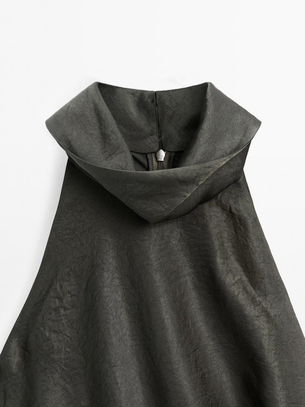 Satin midi dress with bow detail - Studio