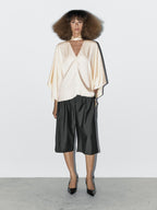 Flowing V-neck blouse - STUDIO