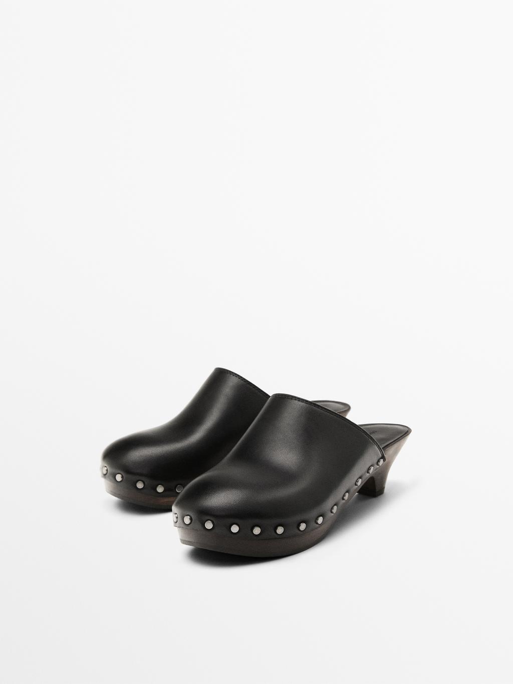 High-heel clogs