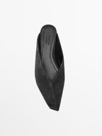 Leather slingback shoes - LIMITED