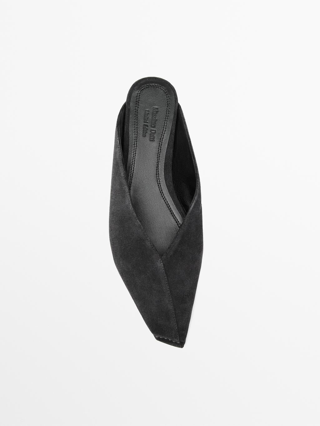 Leather slingback shoes - LIMITED