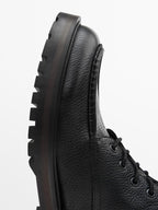 Tumbled moc toe boots