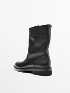 Black nappa boots - LIMITED