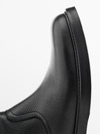 Black nappa boots - LIMITED