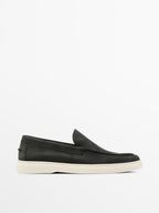 Nubuck loafers