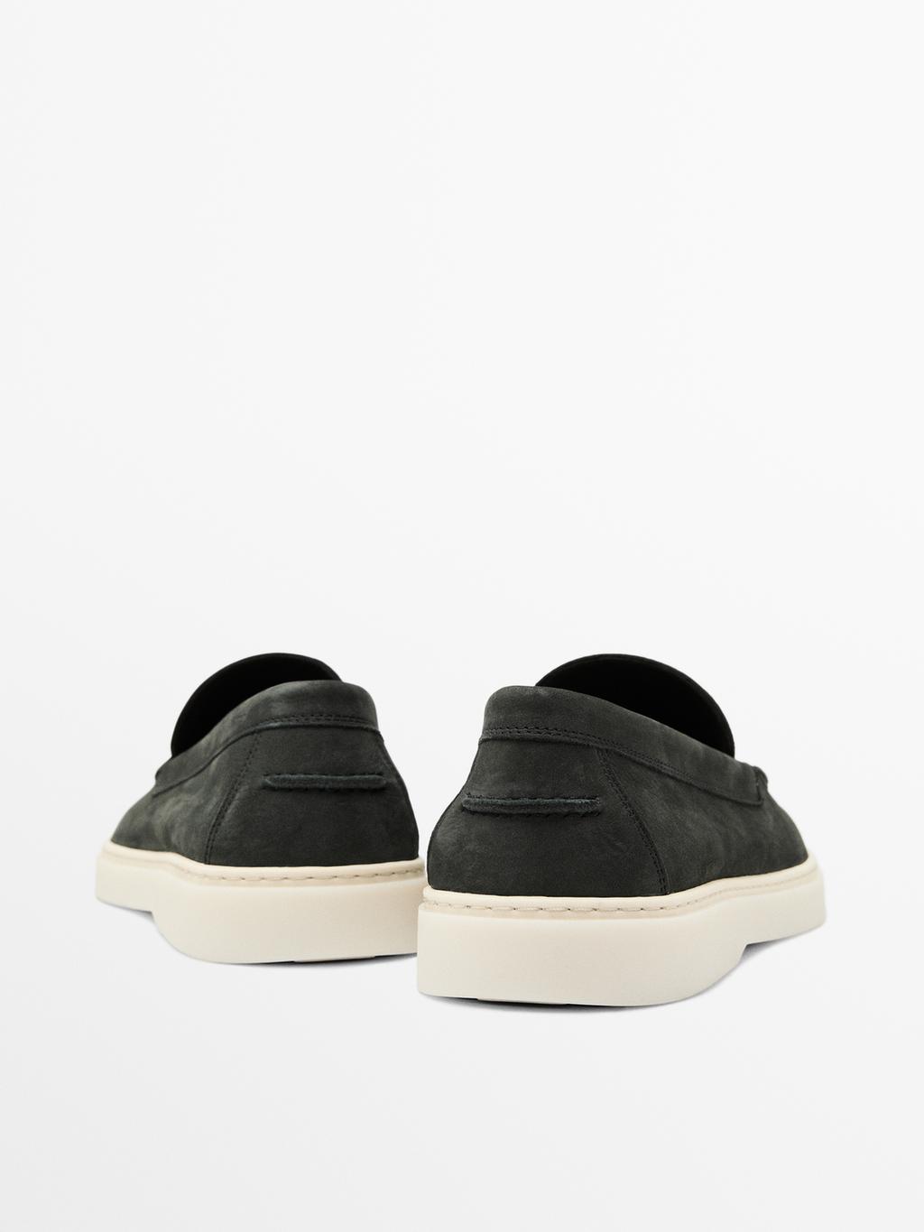 Nubuck loafers
