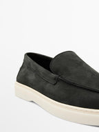 Nubuck loafers