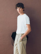 Soft split suede loafers