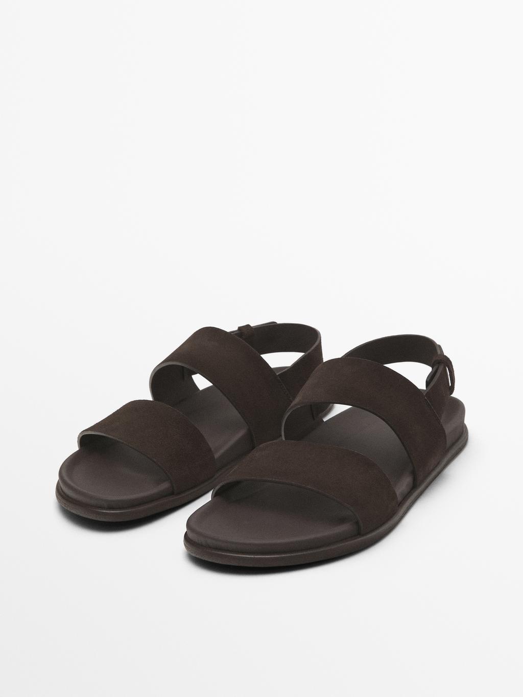 Split-leather slides