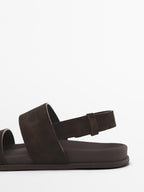 Split-leather slides