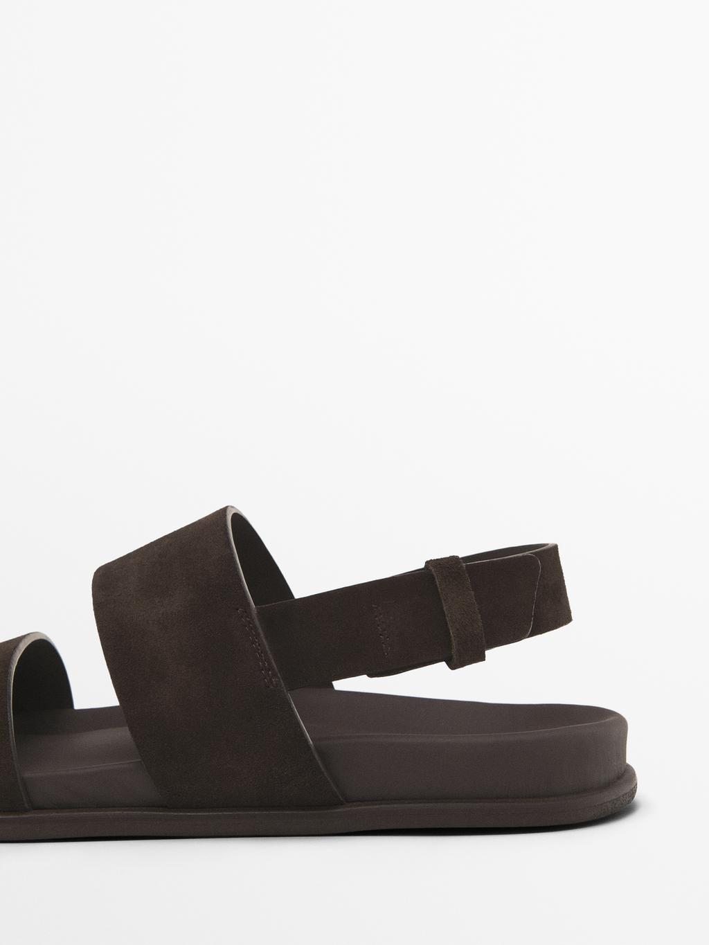 Split-leather slides